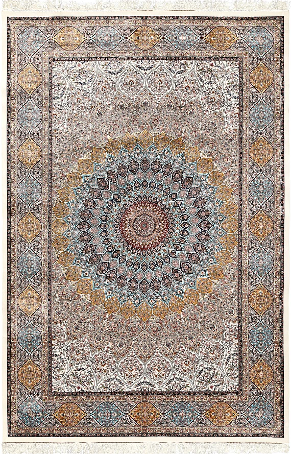 Шелковый Иранский ковер Persia №5741 300x200cm