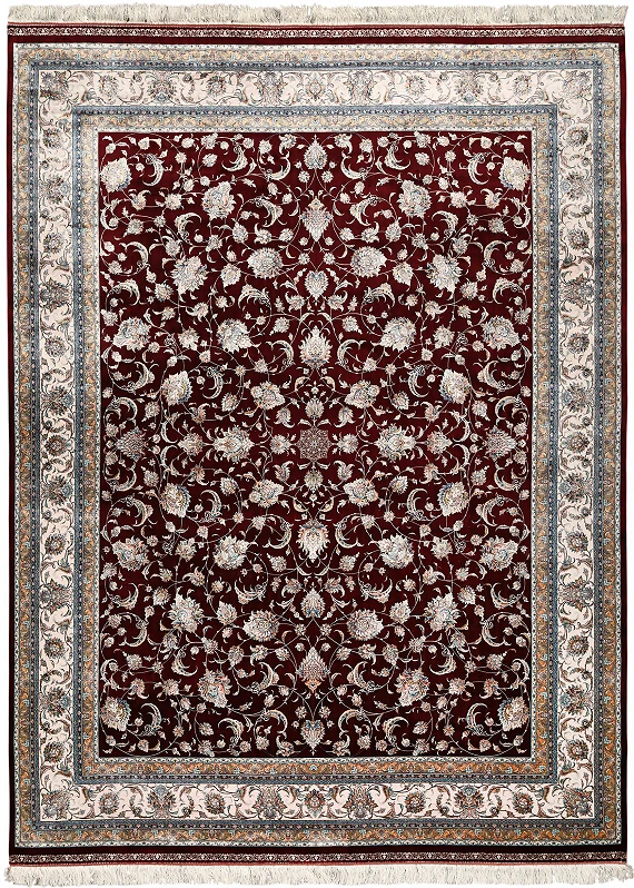 Шелковый Иранский ковер Persia №5745 600x400cm