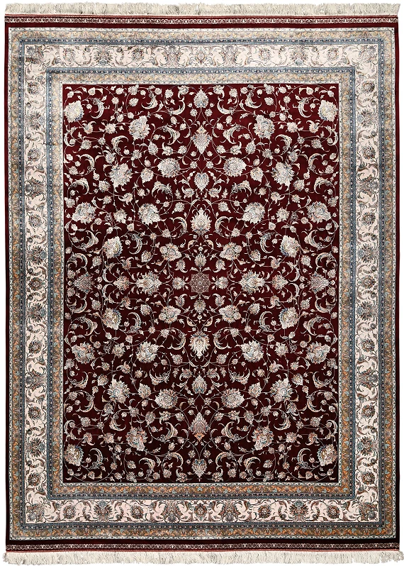 Шелковый Иранский ковер Persia №5746 400x300cm