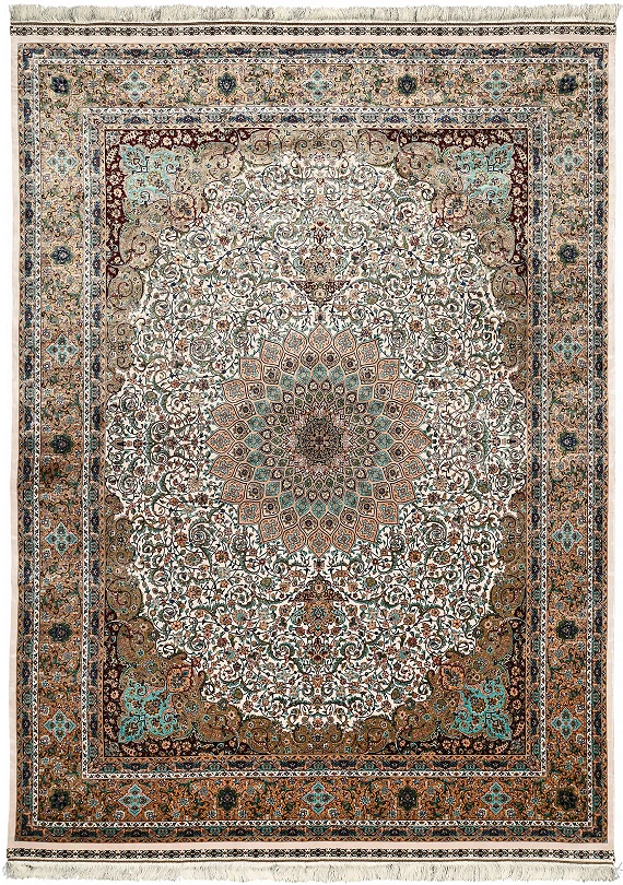 Шелковый Иранский ковер Persia №5748 400x300cm