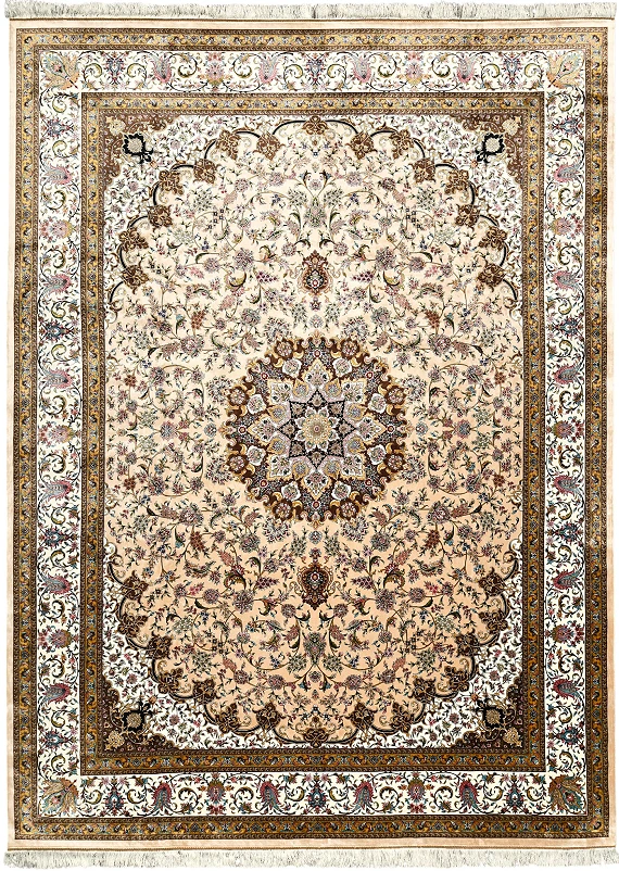 Шелковый Иранский ковер Persia №5783 600x400cm