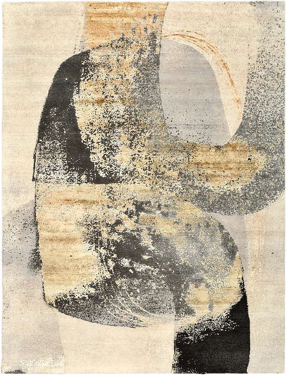 Индийский Insight ковер №5405 355x270cm из шелка и шерсти