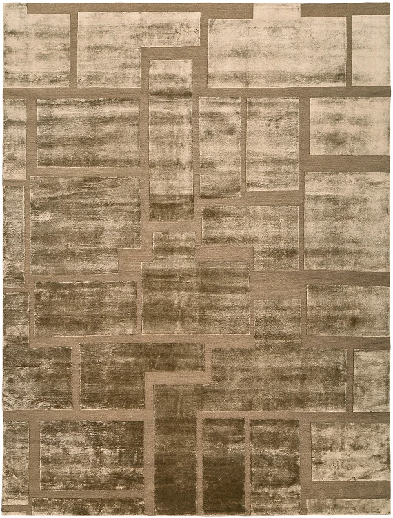 Индийский Korto ковер №5476 398x300cm из шелка и шерсти