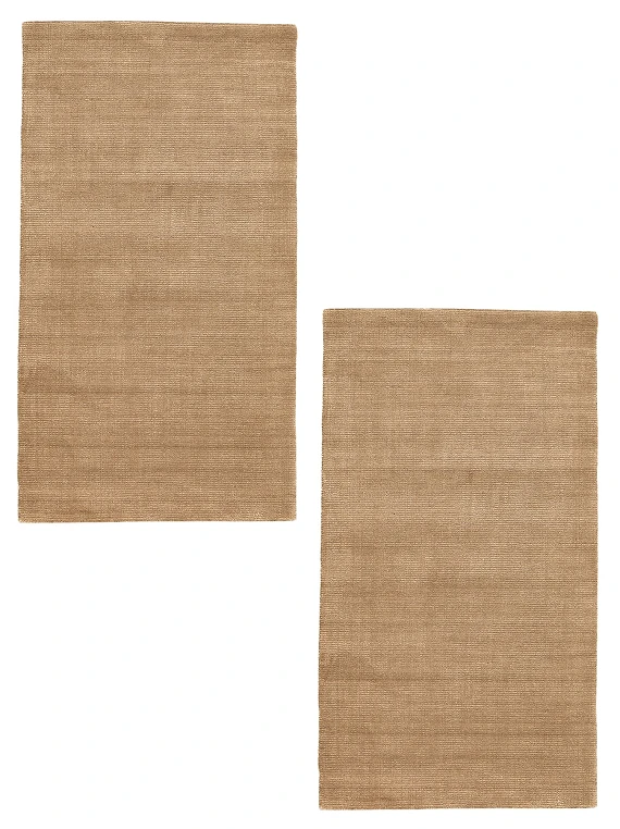 Индийский Честер Люкс ковер №5823 136x76cm из шелка и шерсти