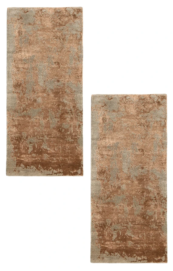 Индийский Coventry ковер №5824 145x66cm из шелка и шерсти