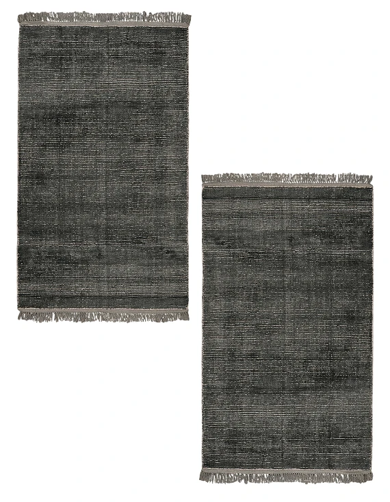 Индийский Field ковер №5832 150x91cm из шелка и шерсти