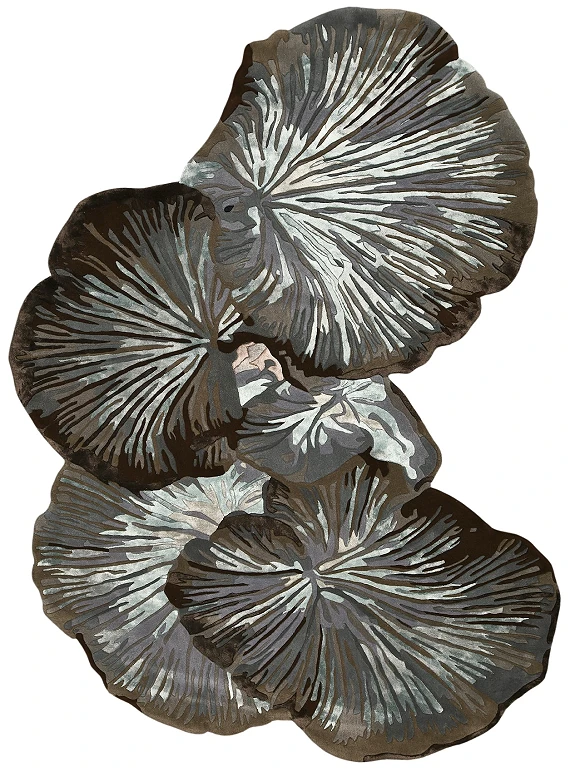 Индийский Florea ковер №5851 400x310cm из шелка и шерсти