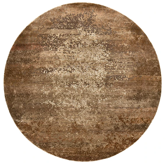 Индийский Aldo ковер №5906 244x244cm из шелка и шерсти