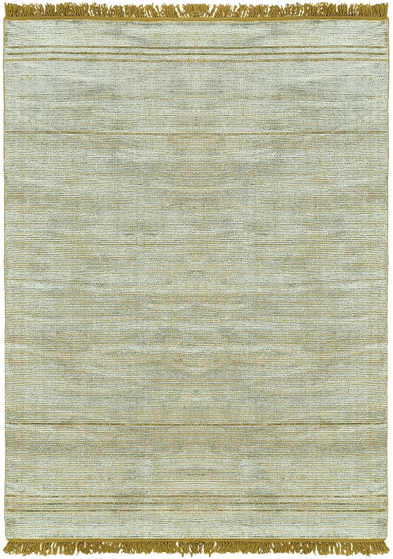 Индийский Field ковер №5982 367x276cm из шелка и шерсти