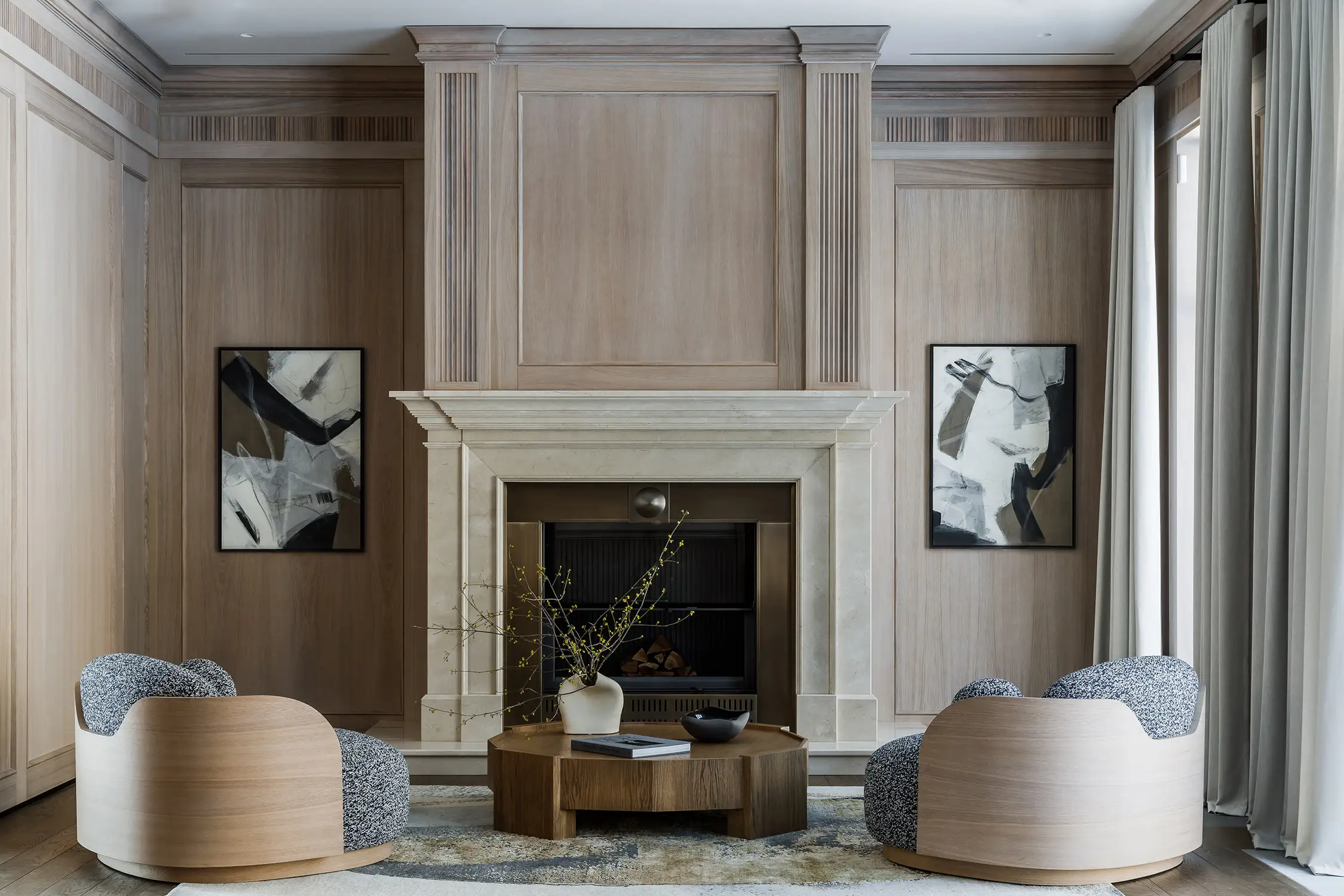 Элитный ковер Insight у камина