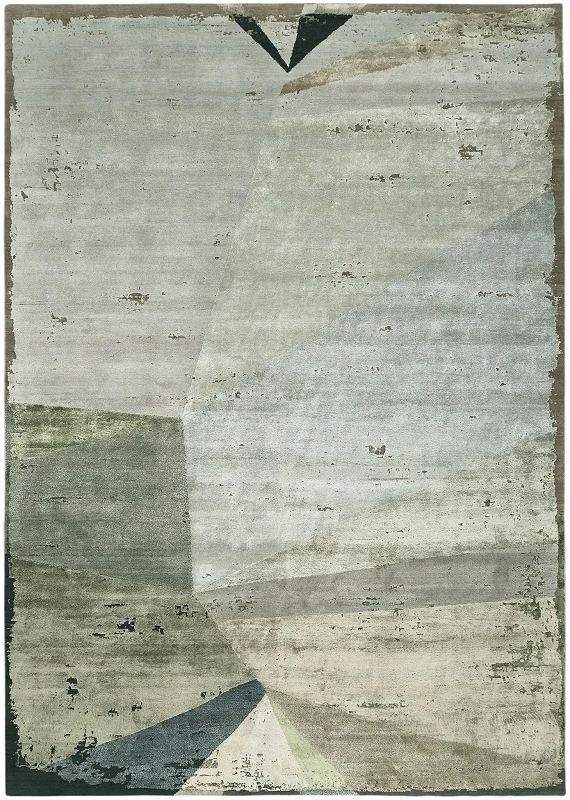 Индийский Олд Кристалл ковер №6052 429x306cm из шелка и шерсти