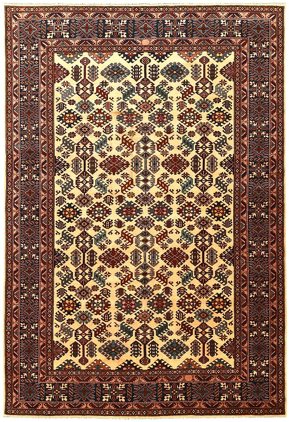 Шерстяной Азербайджанский ковер Shirvan №1479 300x207cm