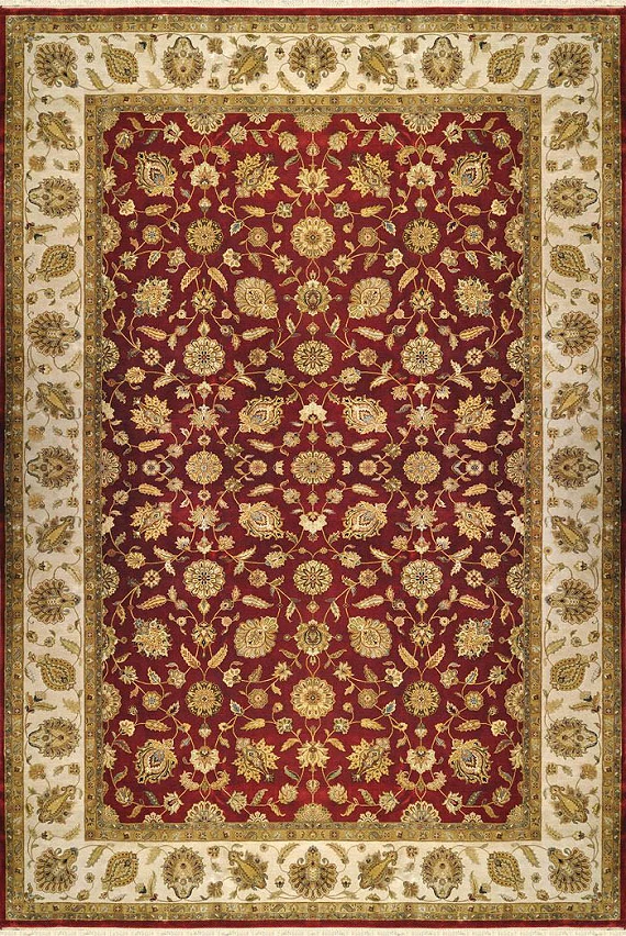 Индийский Rajastan ковер №1868 550x370cm из шелка и шерсти
