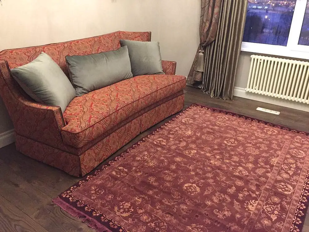 Рельефный ковер Rajastan в кабинете