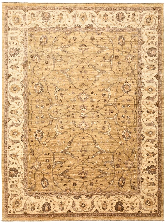 Шерстяной Пакистанский ковер Saltani №1336 362x269cm