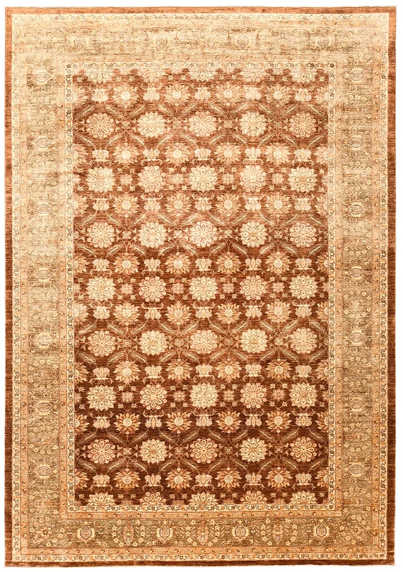 Шерстяной Пакистанский ковер Saltani №1263 385x269cm