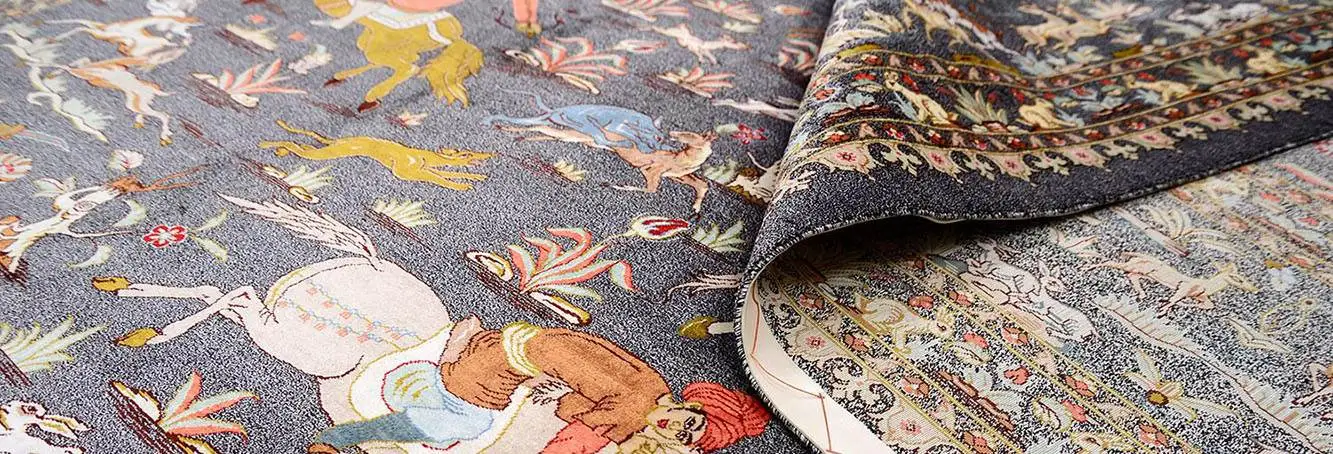 Узоры на коврах ручной работы