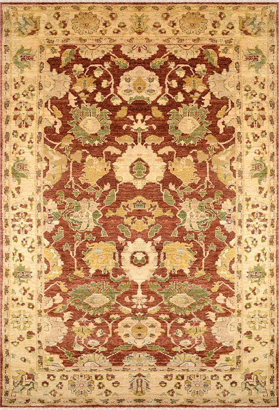 Шерстяной Пакистанский ковер Ziegler №2448 245x173cm