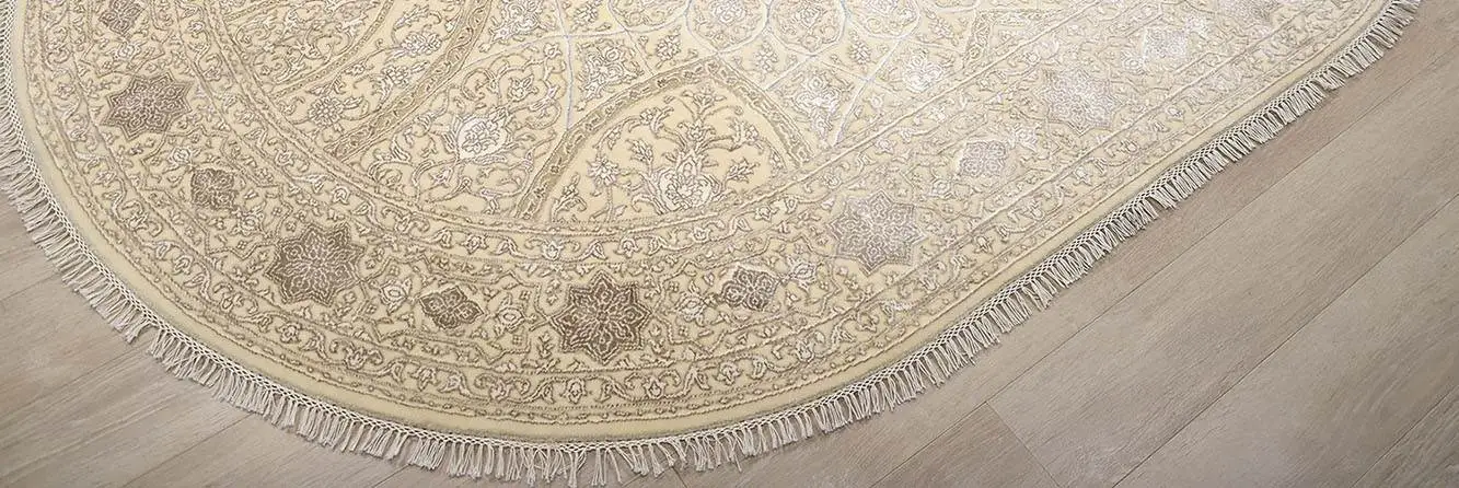 Особенности овальных ковров