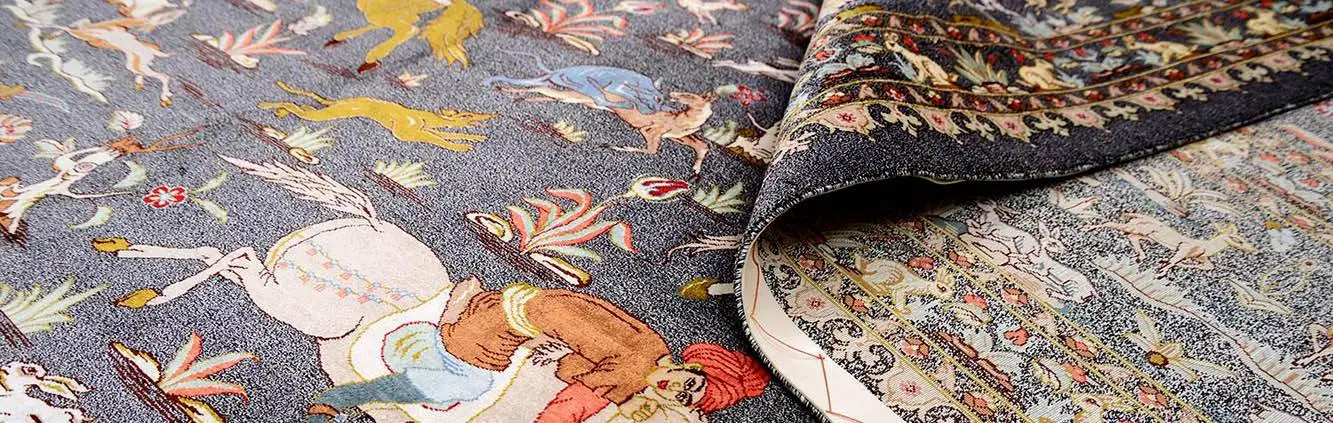 Виды орнамента персидских ковров