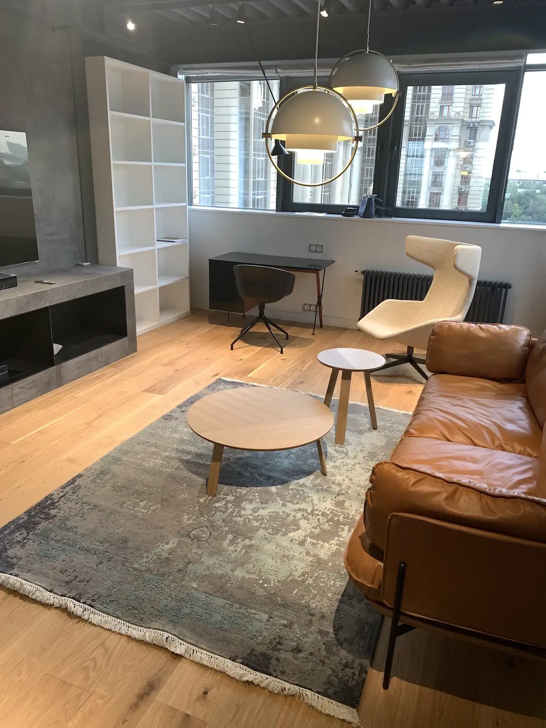 Ковер Shabby classic  в современном кабинете