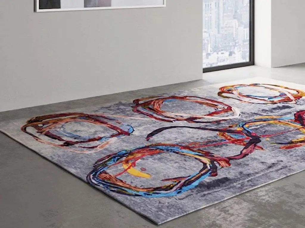 Дизайнейрский ковер FIRE AND ICE