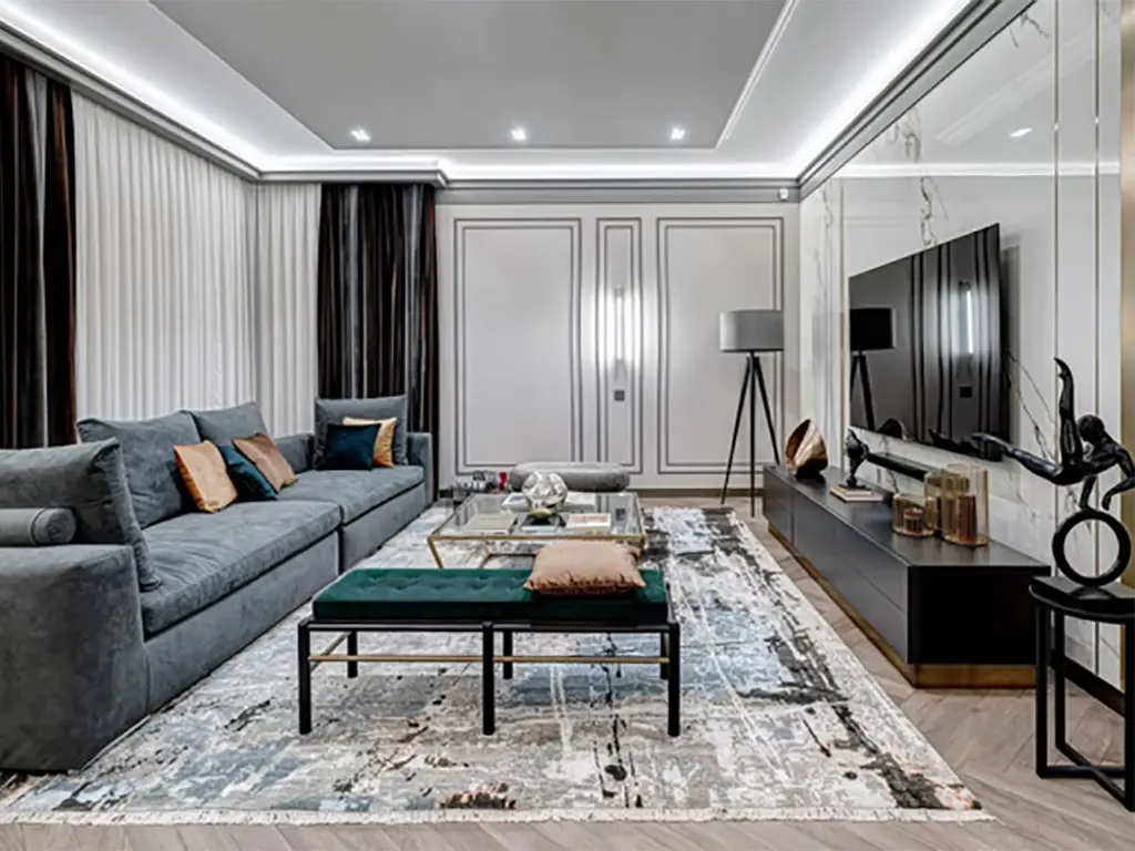 Современный ковер Urban в гостиной