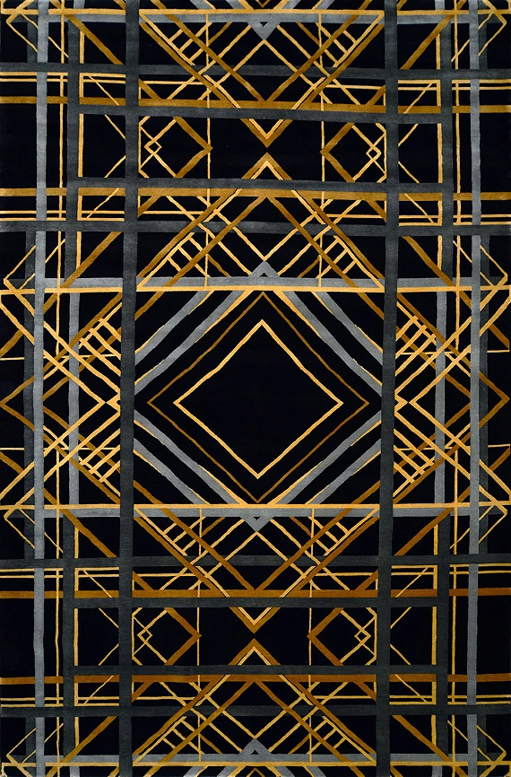 Шерстяной Непальский ковер Deco Night №3299 314x200cm