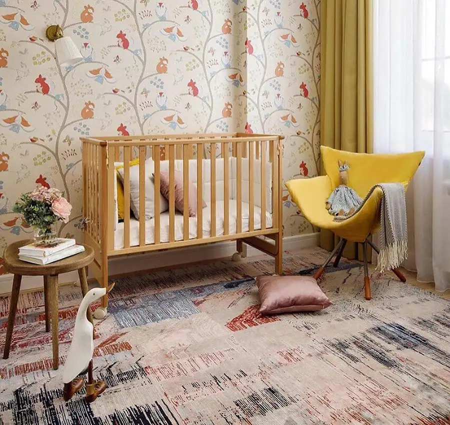Посмотрите, сколько тепла и уюта добавил ковер ручной работы в этой детской