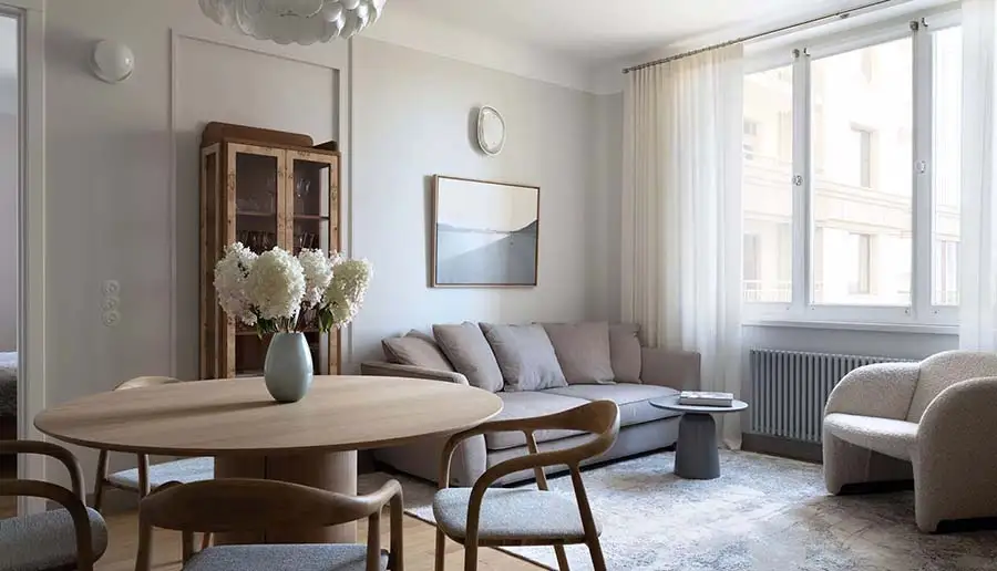 Спокойный серый оттенок