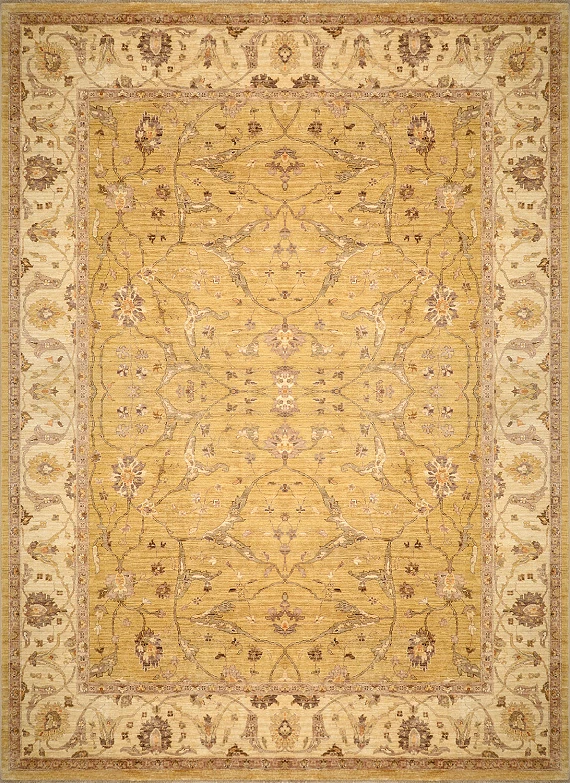 Шерстяной Пакистанский ковер Saltani №1336 362x269cm