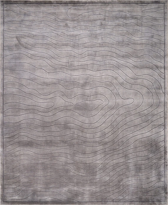 Шерстяной Индийский ковер Sketch №3401 301x246cm