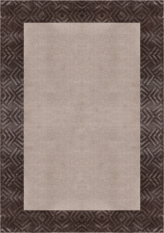 Индийский Puare ковер №3414 248x173cm из шелка и шерсти