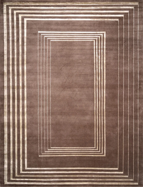 Индийский Grado ковер №3438 364x277cm из шелка и шерсти