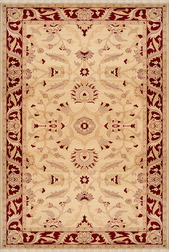 Шерстяной Пакистанский ковер Peshavar №3493 274x180cm