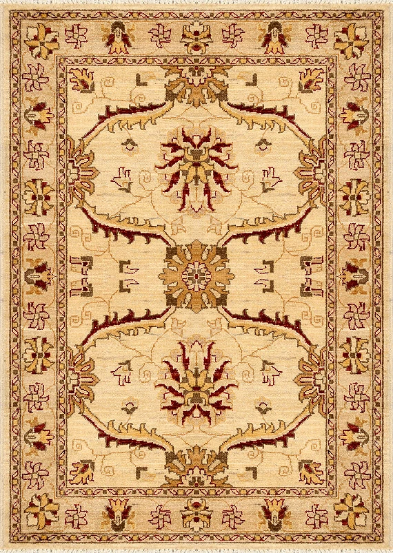 Шерстяной Пакистанский ковер Ziegler №3498 150x103cm