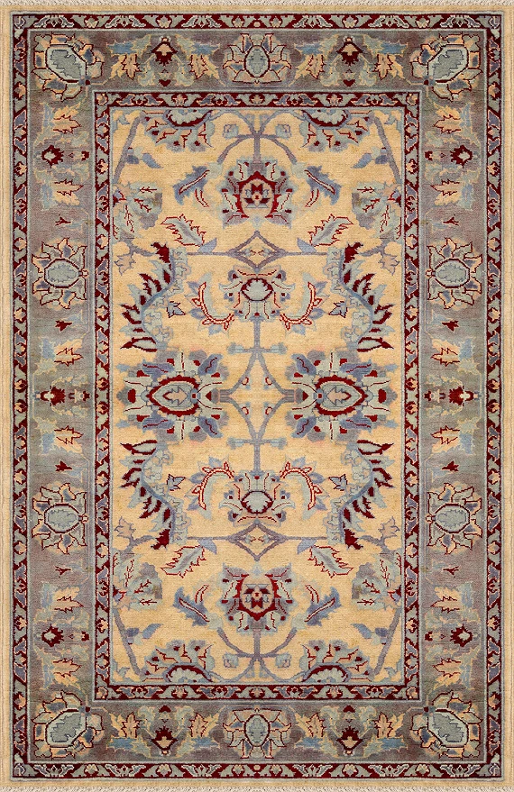 Шерстяной Пакистанский ковер Peshavar №3499 182x116cm