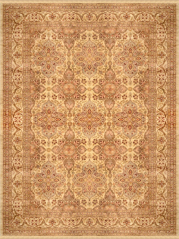 Шерстяной Пакистанский ковер Saltani №3502 345x267cm