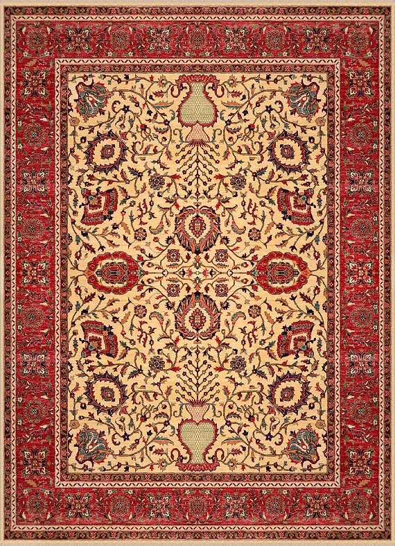 Шерстяной Пакистанский ковер Ariana №3513 361x277cm