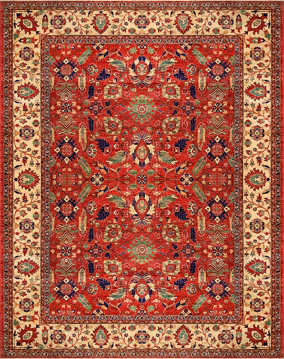 Шерстяной Пакистанский ковер Ariana №3540 356x276cm