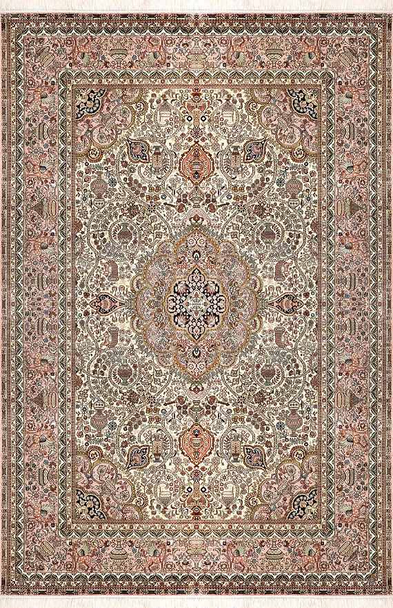 Шелковый Китайский ковер Persia №3549 190x130cm