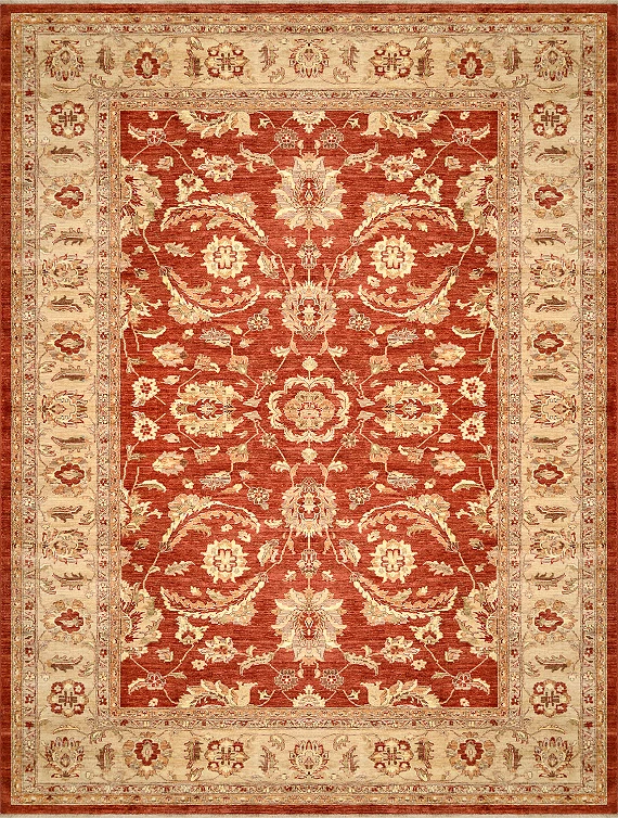 Шерстяной Пакистанский ковер Ziegler №1351 357x272cm