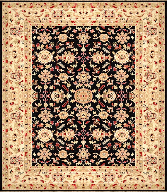 Шерстяной Пакистанский ковер Ziegler №1297 298x253cm