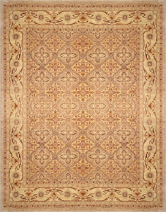 Шерстяной Пакистанский ковер Saltani №1217 335x248cm