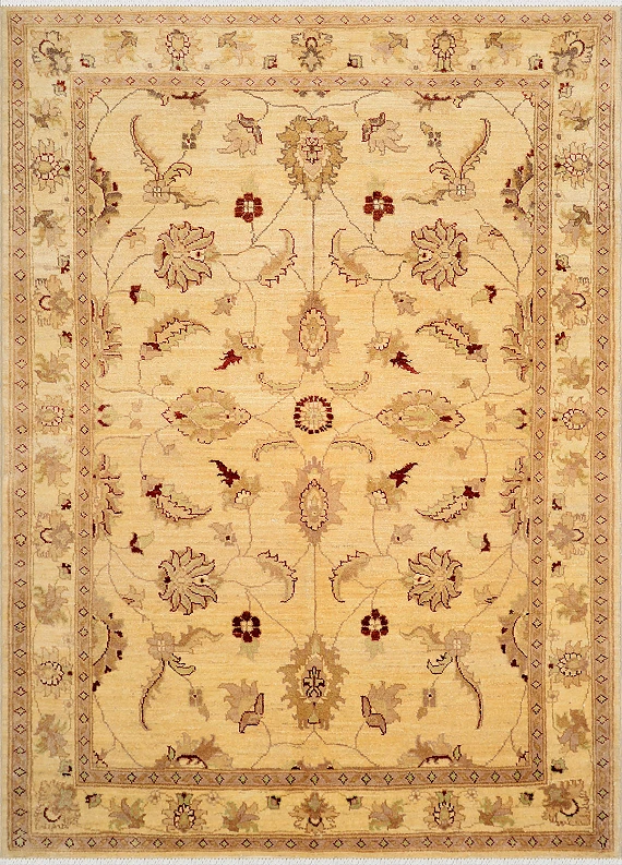 Шерстяной Пакистанский ковер Ziegler №1358 204x148cm