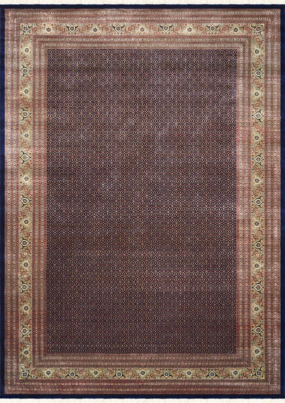 Индийский Mahi ковер №1979 354x252cm из шелка и шерсти