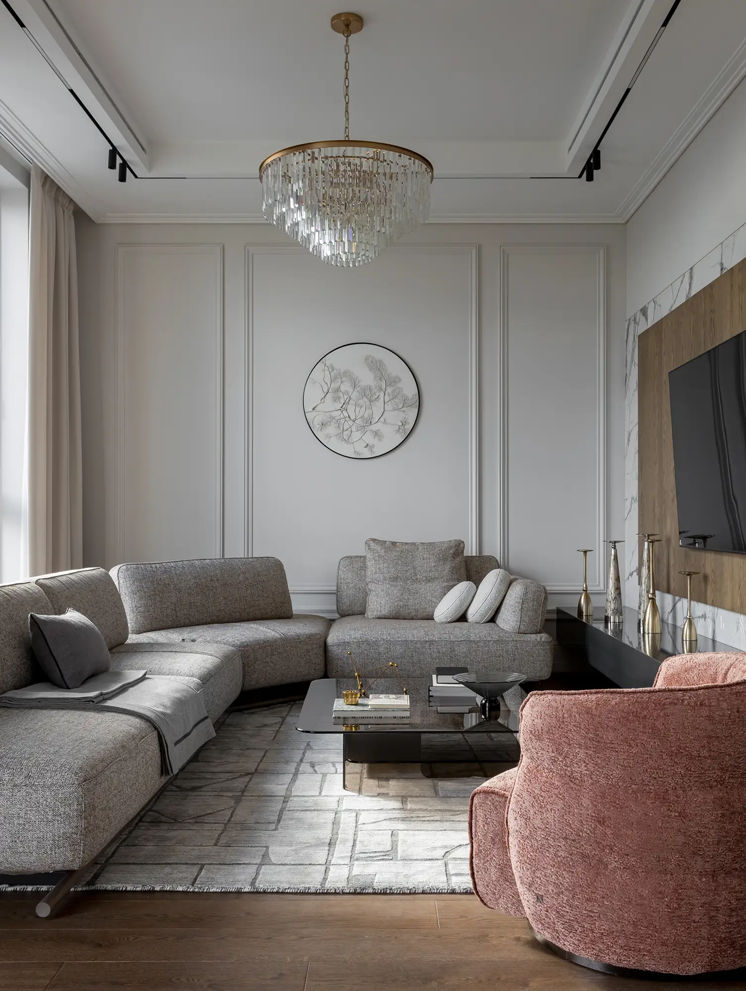 Стильный ковер Soho в интерьере гостиной