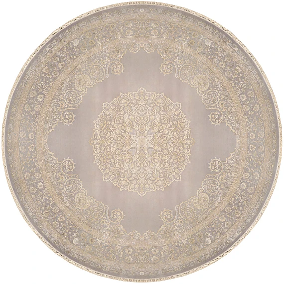 Индийский Rajastan Neo ковер №3657 305x305cm из шелка и шерсти