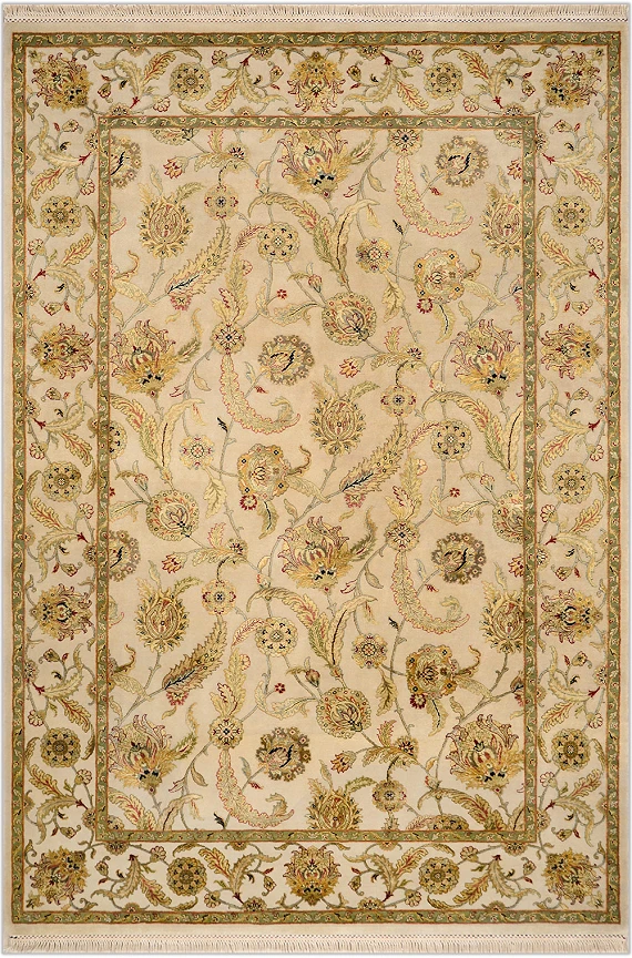 Индийский Rajastan ковер №1937 249x168cm из шелка и шерсти